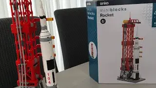 2025 | Anko Mini Blocks Rocket Build Timelapse | Kmart Mini Blocks