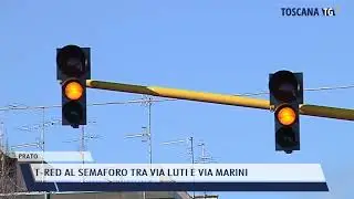 2022-01-13 PRATO - T-RED AL SEMAFORO TRA VIA LUTI E VIA MARINI