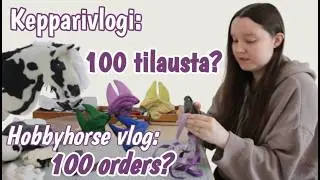 Melkein 100 tilausta kuukaudessa! Kuvasin joka päivä + Kadonnut paketti [Joulukuu 2025 kepparivlogi]