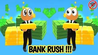 BANK RUSH GAMES [ GAME SIMULATOR ANDROID ] GAMEPLAY WALKTROUGH #1