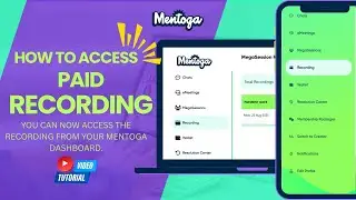 How to Access Paid Mega Session Recording! Mentoga Fan Tutorial