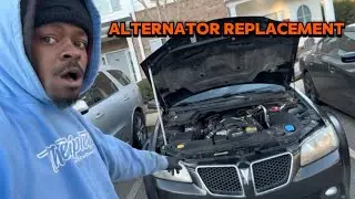 ALTERNATOR REPLACEMENT ON MY PONTIAC G8 GT  