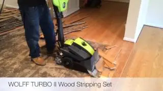 Wolff Turbo II with Wood Stripping Set