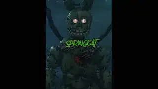 My Favorite FNAF Character From Each Game🔥 #fnafedit #fnaf #springtrap #fnafgames #shorts #fyp