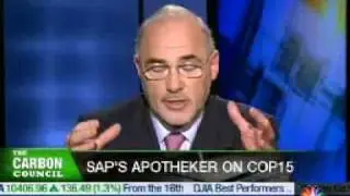 SAP CEO Leo Apotheker on Climate Change on CNBC's Squawk Box