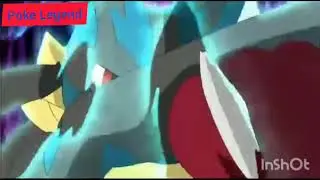 Pokemon Journeys Episode 85: Lucario's new move defeat Bea's Machomp