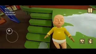 The creepiest game The baby in yellow horror game #baby#babyinyellow#horrorgame #horror #horrorvideo