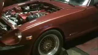 RB25DET swap 280Z on dyno - Built by Z-Fever