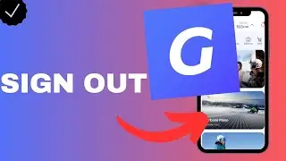 How to sign out from the Gopass app?