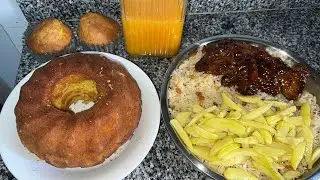 Qado aad umacan iyo casiriyo/ chicken wings and orange cake #subscribe 