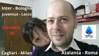 Pronostici Giornata 18 - Cagliari Milan, Atalanta Roma, Lazio Napoli, Juventus Lecce  #seriea