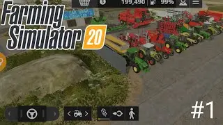 FARMING SIMULATOR 20 #FS20 With new Features and new vehicles. #Farming