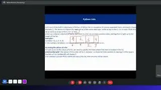 Python Data Structures - LISTS