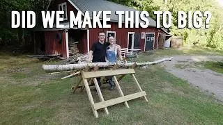 #102 | DIY Firewood Sawbuck build from Scrap Wood