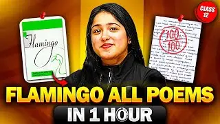 Class 12th FLAMINGO ALL POEMS in 1 Hour | Full Hindi Summary | Board Exam