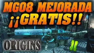 MG08 Mejorada GRATIS Con Dron Maxis (Todas Las Piezas) | Tutorial Origins Zombies Black Ops 2