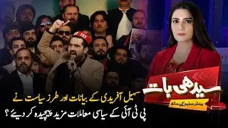 Sohail Afridi&rsquo;s Statements Deepen PTI Crisis? | Seedhi Baat with Beenish Saleem | PTV News