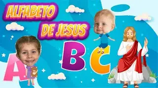 ABC com Jesus - Musica infantil por Bella e JP