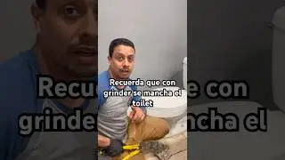 C&oacute;mo cortar tornillos de toilet #plomeria#mantenimiento