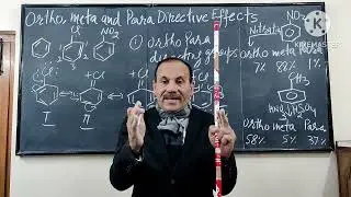 Ortho, Para and Meta Directing Effects of Group on Mono derivative of Benzene.