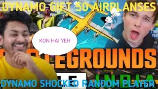 DYNAMO GIFT 50 AIRPLANSES DYNAMO SHOCKED. RANDOM PLAYER @DYNAMO @HYDRA DANGER @HYDRA NEW LINEUP