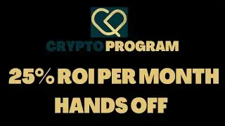 CRYPTO PROGRAM - 25% ROI COMPLETELY HANDS OFF  | CRYPTO DEFI 2023