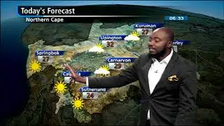 Saturday Morning Weather Forecast: 31 March 2018 #SABCNews