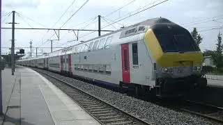 Treinen / Trains in station Sint-Niklaas 18-7-202-