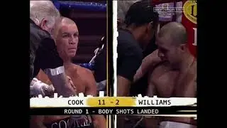 Nicky Cook vs Dazzo Williams *Brit/C'Wealth & Euro 126lb titles* [16-06-2005] #boxing #boxeo #uk #ko