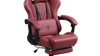 Dowinx Ergonomic Gaming Chair Setup Guide | Premium PU Leather Massage Chair Assembly