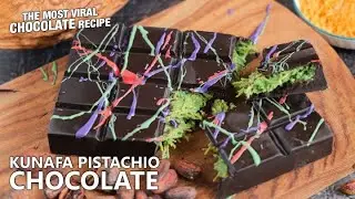 Dubai Chocolate Kunafa Recipe | Viral Crispy & Creamy Middle East Dessert!
