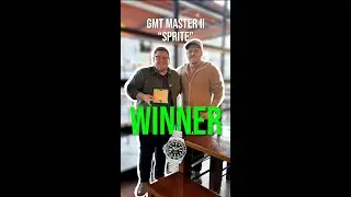 Watch Gang gave away a Rolex 