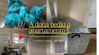 VISITEI MAIS UM APARTAMENTO + PREPARATIVOS DA MUDANÇA | ÚLTIMA COMPRA DE MERCADO 🛒 | ESTOU CANSADA!😩