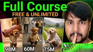 How I Create Viral AI Shorts Video Using Free & Unlimited AI Tools 2025. ai video kaise banaye.