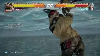 Tekken 7 [PS4] - Kuma Rage Art Combo