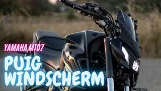 #1 Yamaha MT-07 2022 Puig Windscherm #diy1