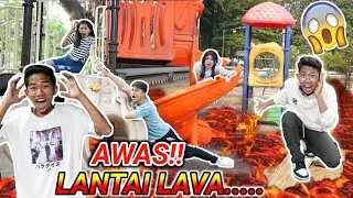THE FLOOR IS LAVA DIPLAYGROUND!!😡 | Mikael TubeHD