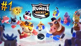 Rumble Hockey Gameplay  Walkthrough Part 1 EPIC WINS!🥇  (Android / iOS)