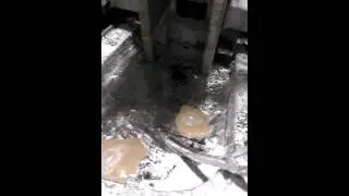 Efecto Leidenfrost sobre zinc fundido, die casting machine hot chamber