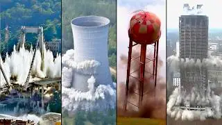 Explosives Bridge And Building Demolition | Collapse Compilation 😱