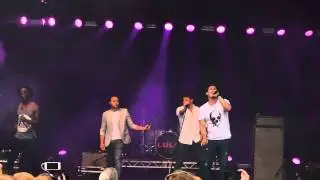 Blue at Cornbury Festival 2015