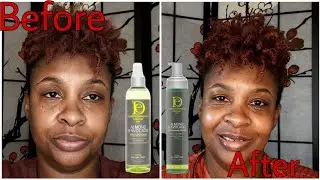 How to Refresh your Twist Out using @designessentials on 4c tapered hair