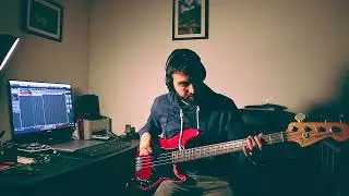 Vulfpeck // Wait For The Moment live at MSG // Joe Dart Bass Solo cover