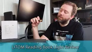 READING IN THE DARK - LITOM Reading Book Light Review