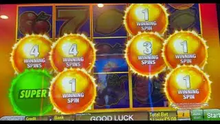 Loads of Winning Spins on Sizzling Hot Golden during a bonus hunt on Novomatic slots