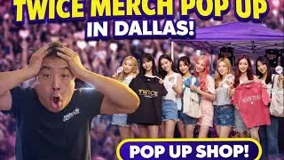 First Look at the Twice Merch Pop-Up In DALLAS