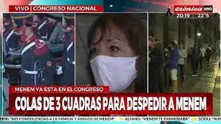 El pueblo despide a Carlos Sa&uacute;l Menem