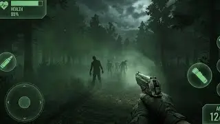 Foggy Jungle Mein Zombie Attack 😱 | Horror FPS Survival Gameplay || #zombie 