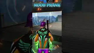 Noob Prank to random player free fire #prank #noobprank prank