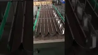 Automatic food glass bottle jar rotary buffering feeding conveyor